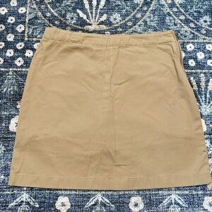 Lands End Khaki Skort